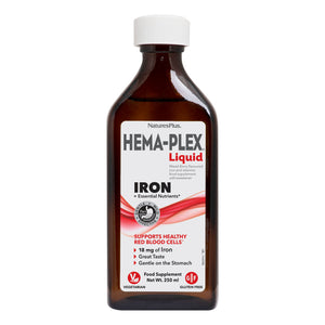 Frontal product image of HEMA-PLEX® Liquid Iron containing HEMA-PLEX® Liquid Iron