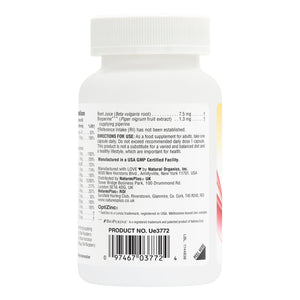 Second side product image of HEMA-PLEX® Iron Capsules containing HEMA-PLEX® Iron Capsules