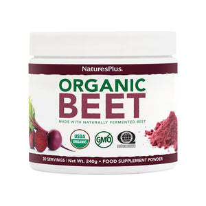 Frontal product image of Organic Beet Powder containing Organic Beet Powder