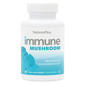 Frontal product image of Immune Mushroom Capsules containing Immune Mushroom Capsules