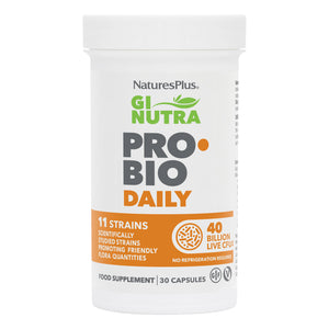 Frontal product image of GI NUTRA™ ProBio Daily containing GI NUTRA™ ProBio Daily