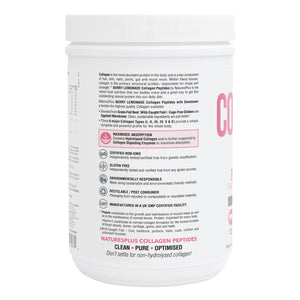 Second side product image of Collagen Peptides Berry Lemonade containing Collagen Peptides Berry Lemonade