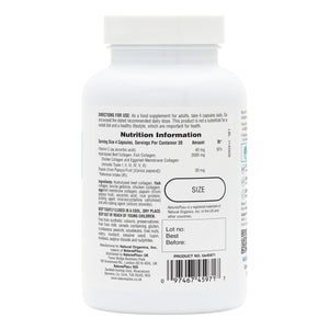 First side product image of Collagen Peptides Capsules containing 120 Count