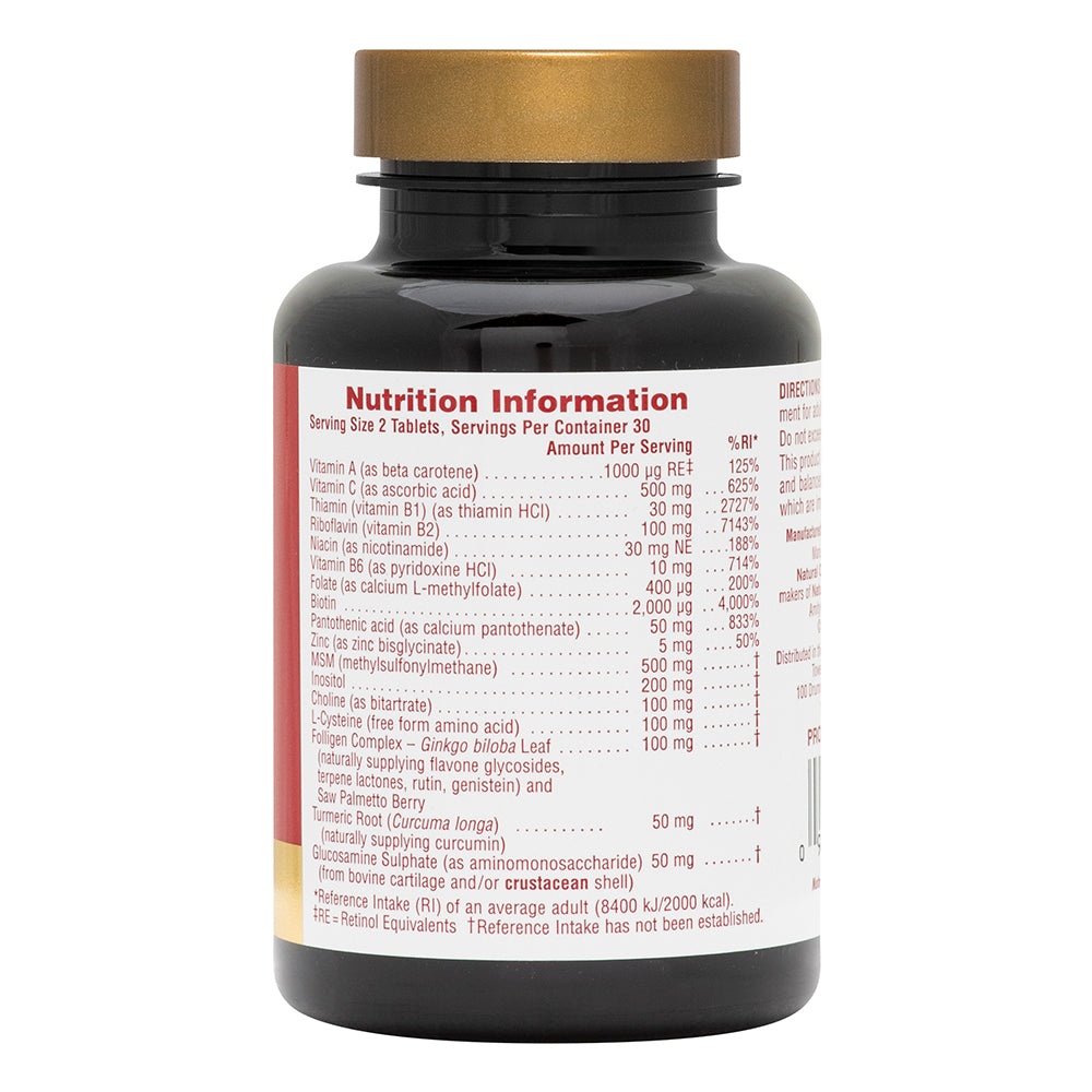 product image of Ultra Hair® Plus Sustained Release Tablets containing 60 Count