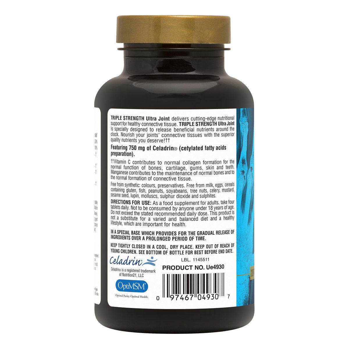 product image of Glucosamine/Chondroitin/MSM Ultra Rx-Joint® Triple Strength Tablets containing 120 Count