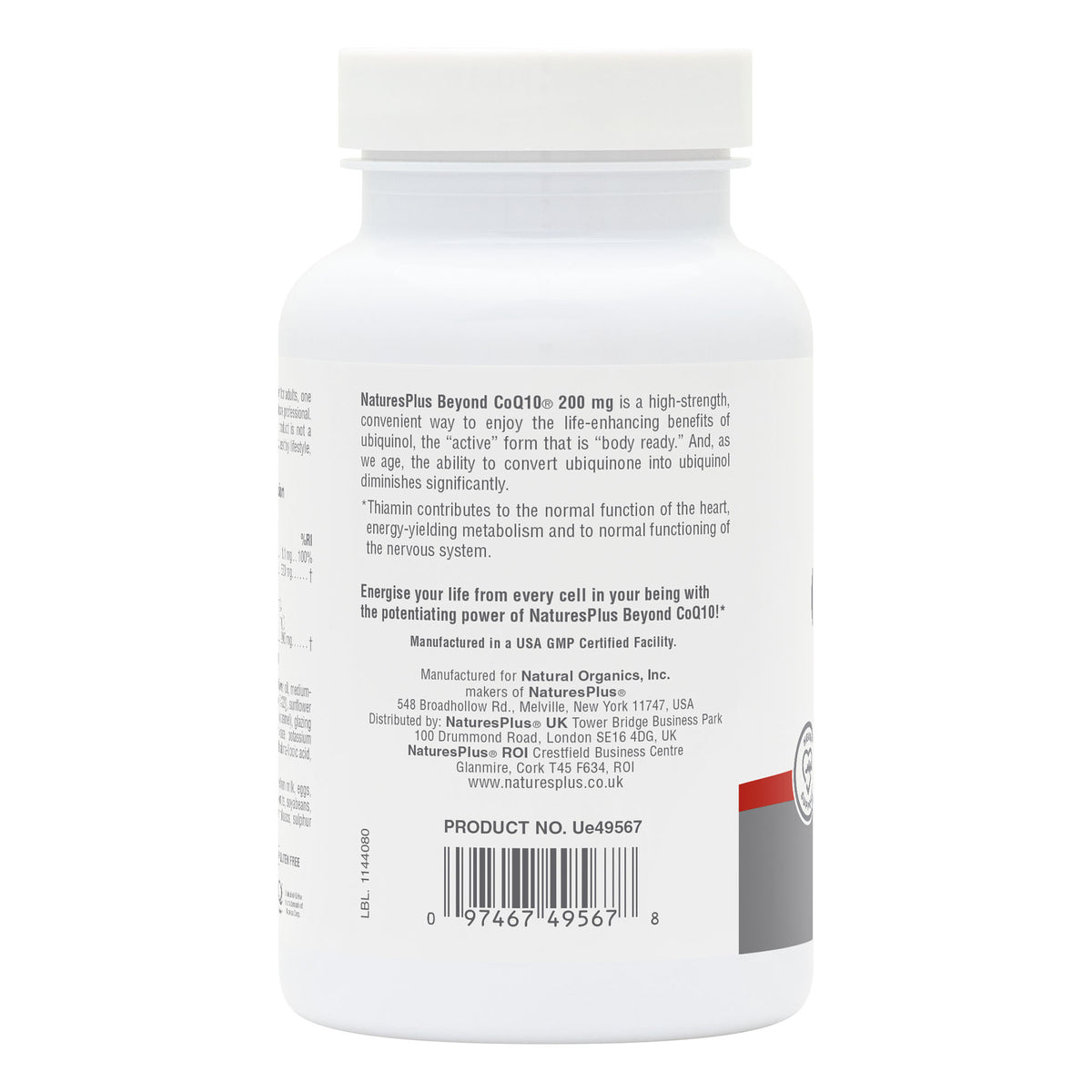 product image of Beyond CoQ10® Softgels containing 60 Count