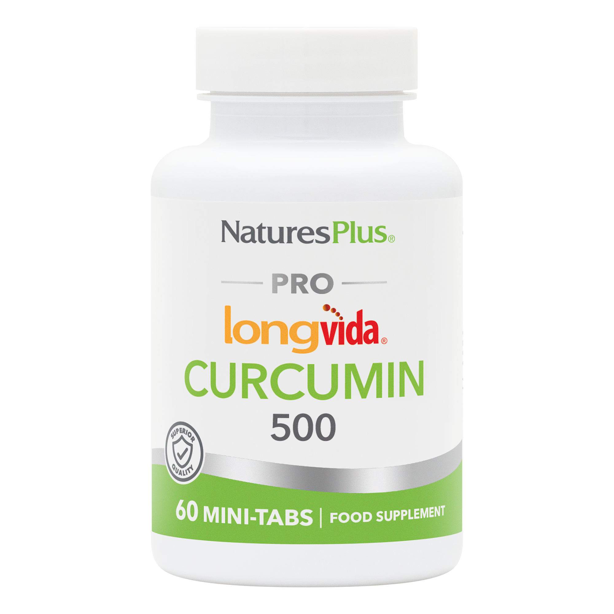 NaturesPlus PRO Curcumin Longvida® 500 MG Mini-Tabs