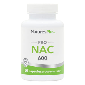 Frontal product image of NaturesPlus PRO NAC 600 MG containing NaturesPlus PRO NAC 600 MG