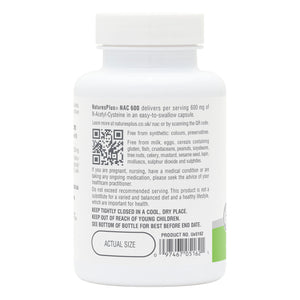 Second side product image of NaturesPlus PRO NAC 600 MG containing NaturesPlus PRO NAC 600 MG