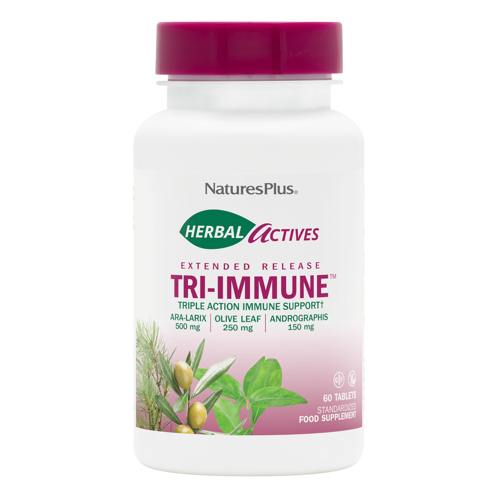 Herbal Actives Tri-Immune Extended Release Tablets