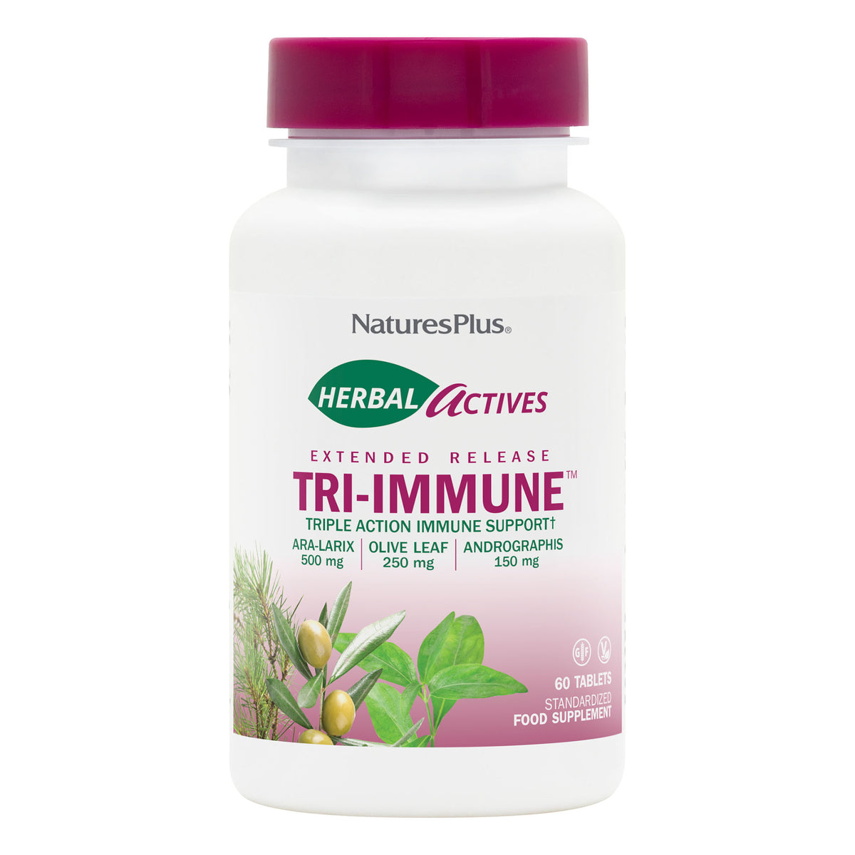 product image of Herbal Actives Tri-Immune Extended Release Tablets containing Herbal Actives Tri-Immune Extended Release Tablets