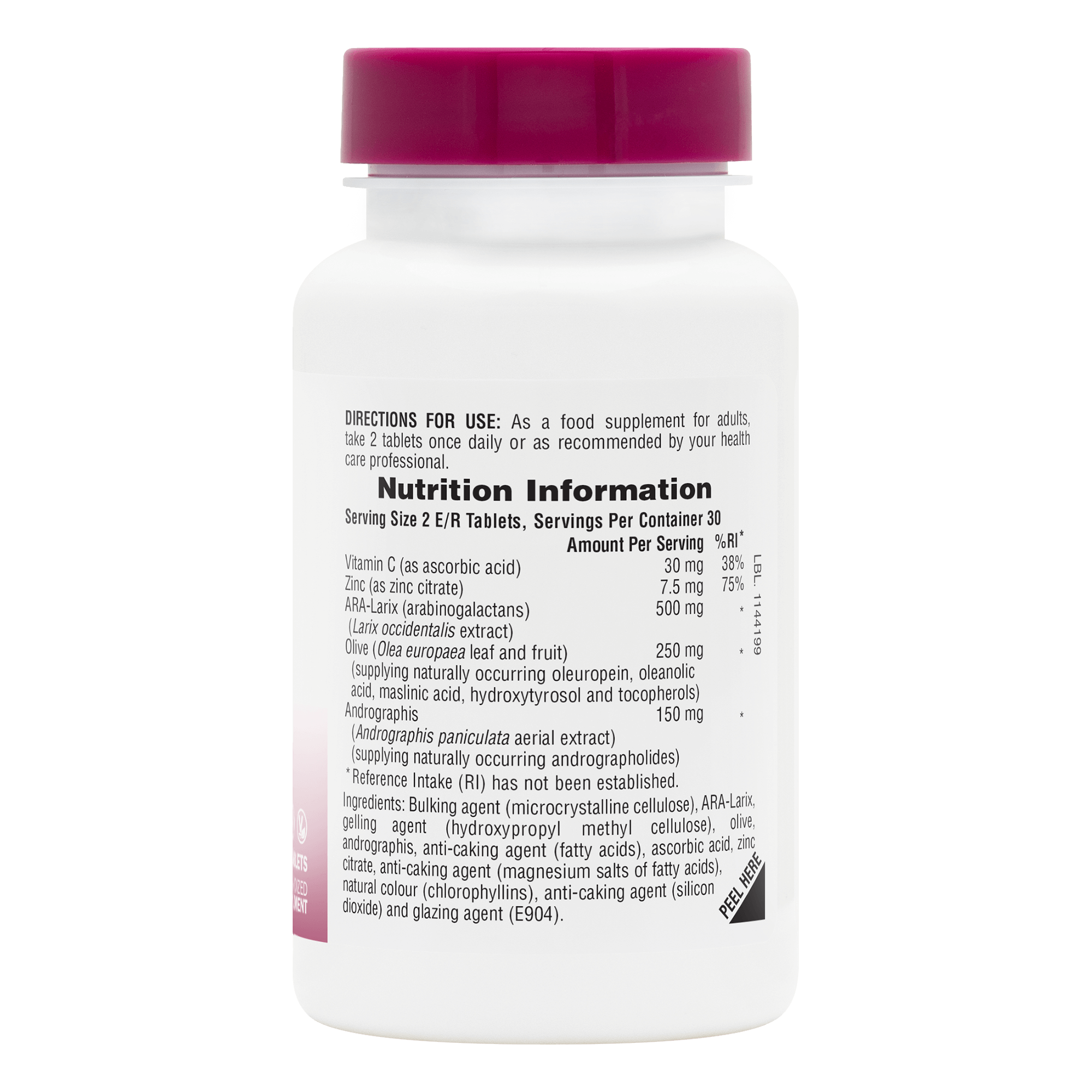 Herbal Actives Tri-Immune Extended Release Tablets