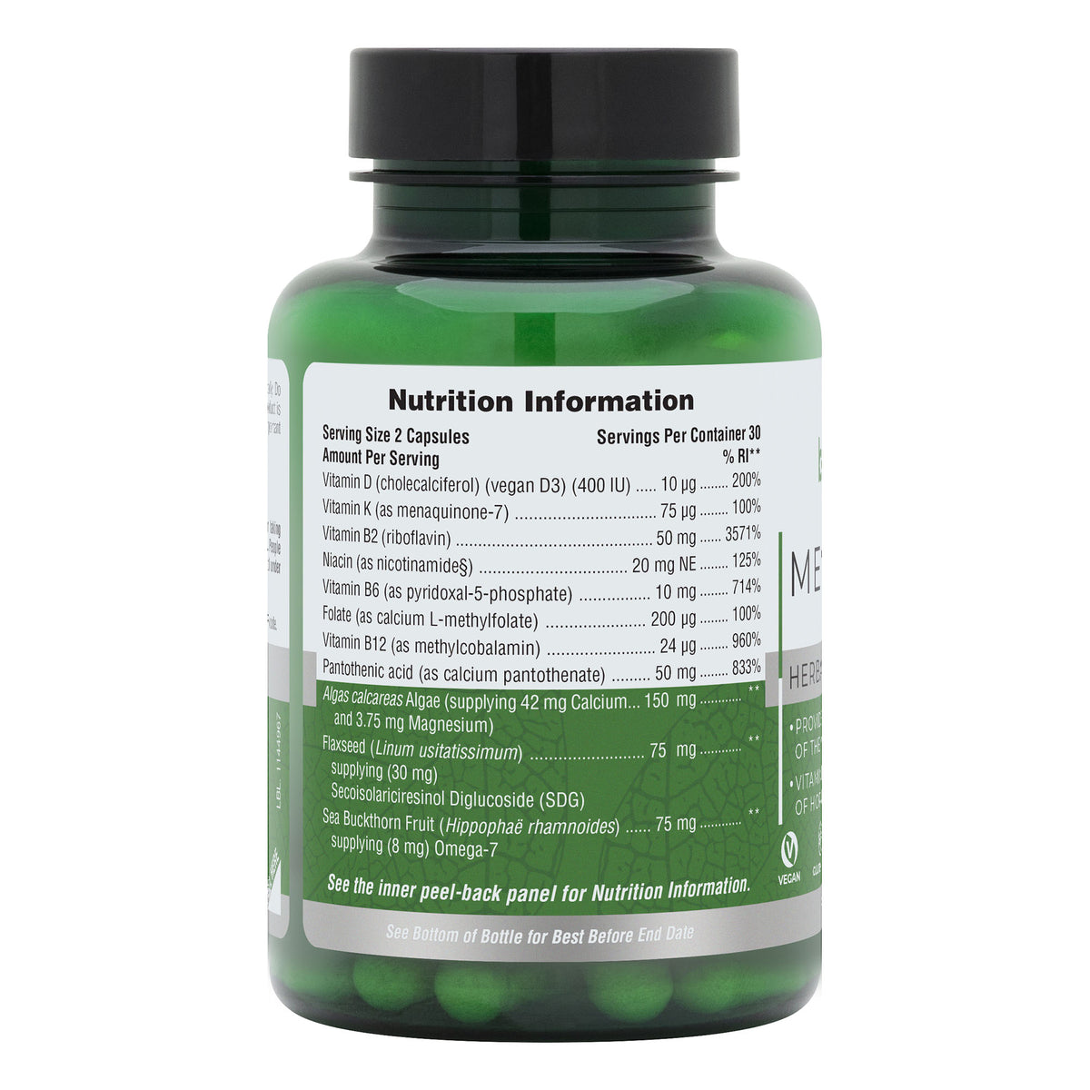 product image of BioAdvanced Menopause Capsules containing BioAdvanced Menopause Capsules