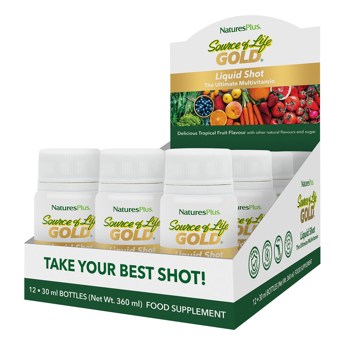 product image of Source of Life® GOLD Multivitamin Liquid Shot containing Source of Life® GOLD Multivitamin Liquid Shot