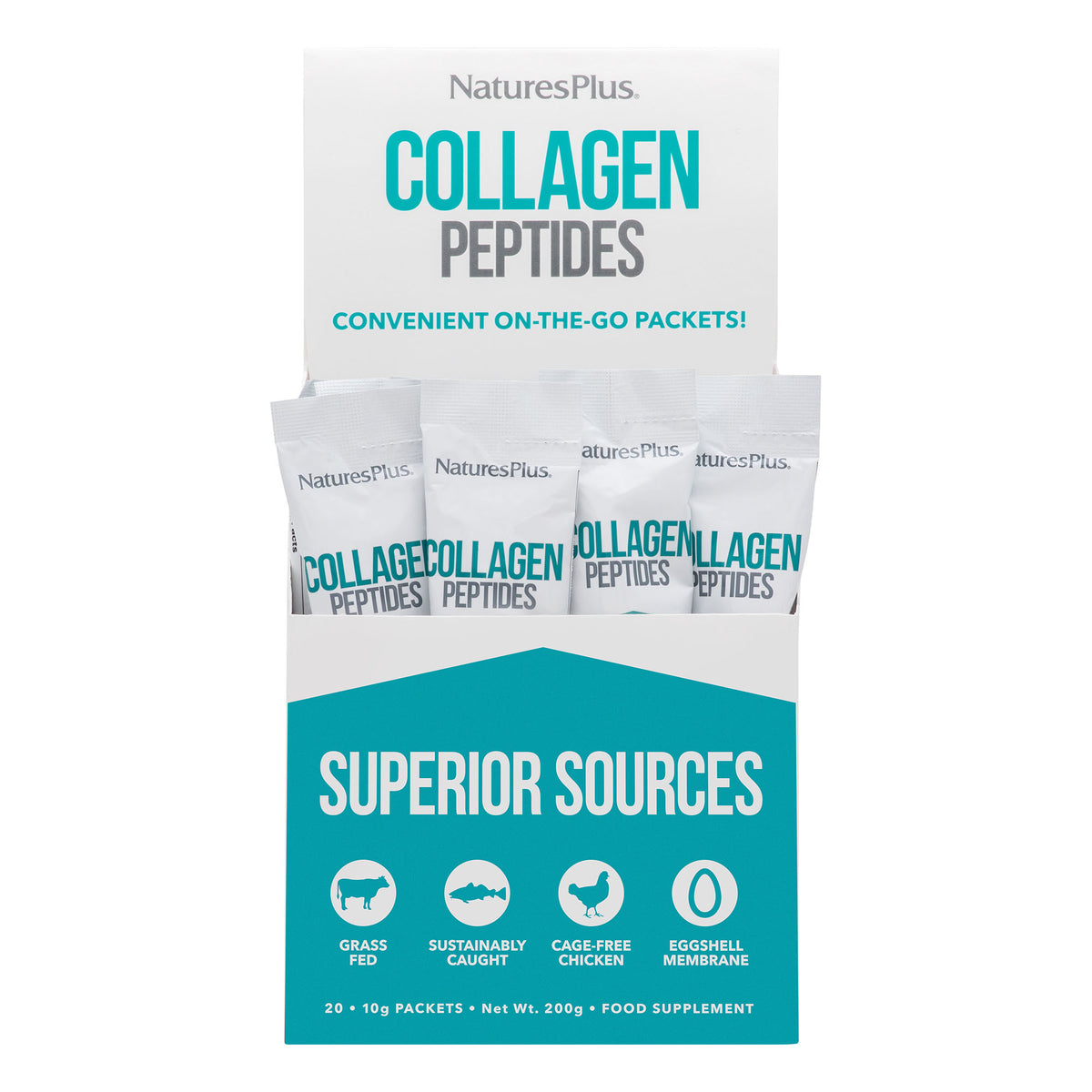 product image of Collagen Peptides Packets containing 210 GR