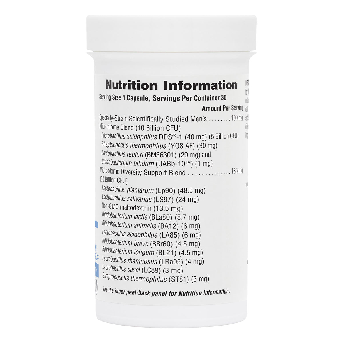 product image of GI NUTRA™ ProBio Men containing GI NUTRA™ ProBio Men