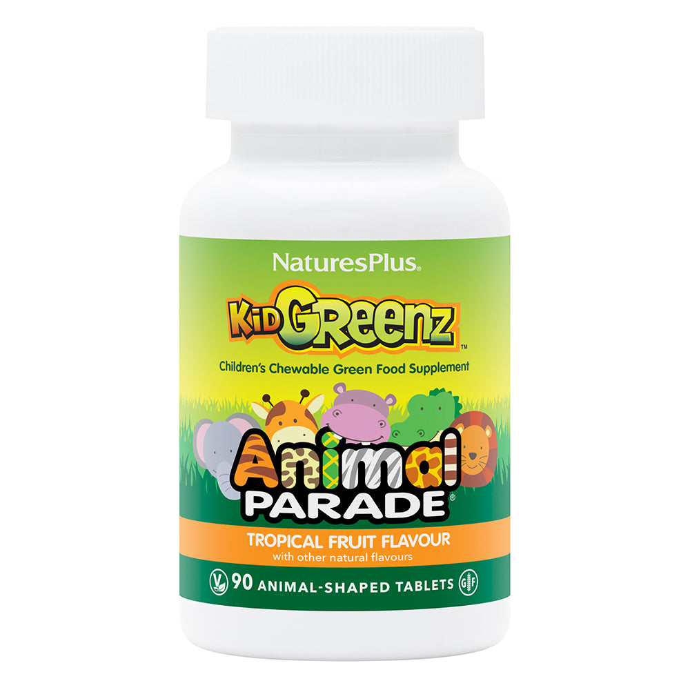 product image of Animal Parade® KidGreenz® Children's Chewables containing Animal Parade® KidGreenz® Children's Chewables