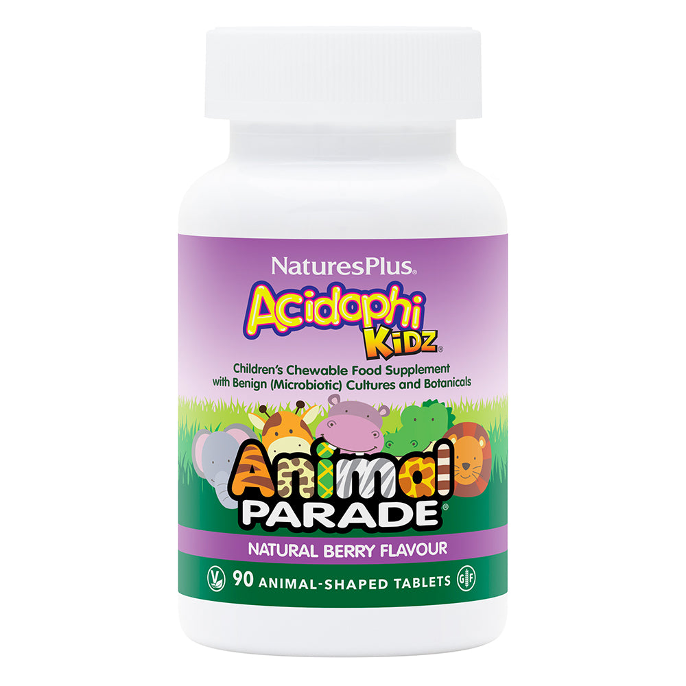 product image of Animal Parade® AcidophiKidz® Childrens Chewables containing Animal Parade® AcidophiKidz® Childrens Chewables