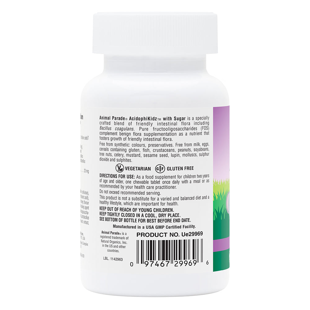 product image of Animal Parade® AcidophiKidz® Childrens Chewables containing Animal Parade® AcidophiKidz® Childrens Chewables