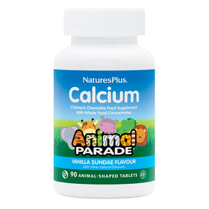 Frontal product image of Animal Parade® Calcium Children's Chewables containing Animal Parade® Calcium Children's Chewables