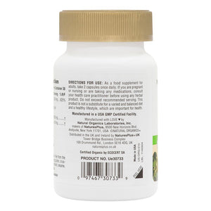 Second side product image of Source of Life® Garden Vitamin C 500 mg Capsules containing 60 Count