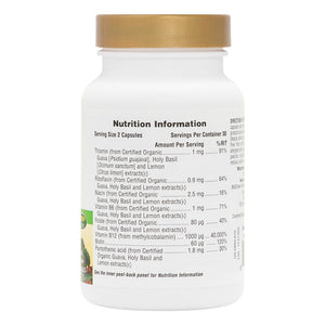 First side product image of Source of Life® Garden Vitamin B12 Capsules containing 60 Count