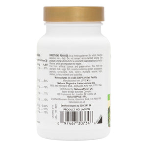 Second side product image of Source of Life® Garden Vitamin B12 Capsules containing 60 Count
