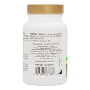 Second side product image of Source of Life® Garden Red Yeast Rice Capsules containing 60 Count